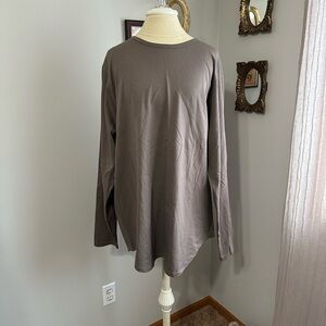 nuuds Long Sleeve Tee - Brown